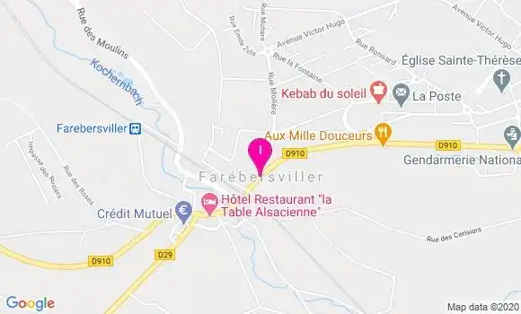 Localisation Eve Flaus