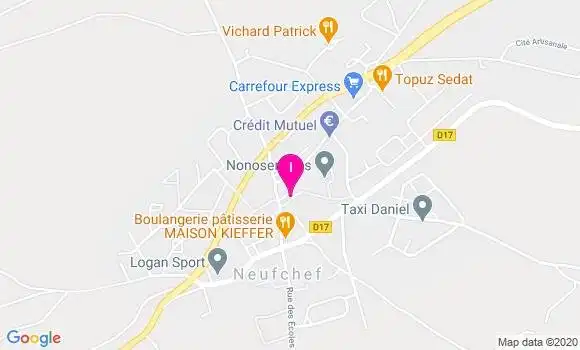 Localisation Christine Faniel