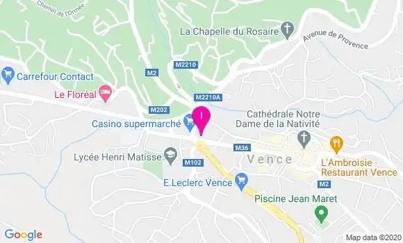 Localisation Elodie Andrea