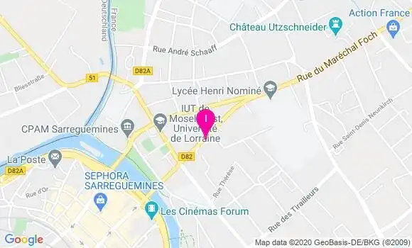 Localisation Murielle Gross