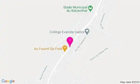 Localisation Marie Agnes Lemaitre Gisselaire
