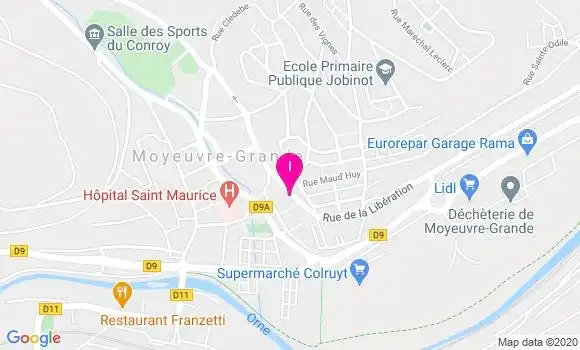 Localisation Frederique Paglia