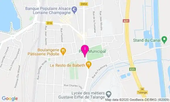 Localisation Noemie Reger