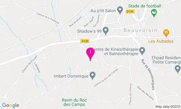 Localisation Laurence Colas