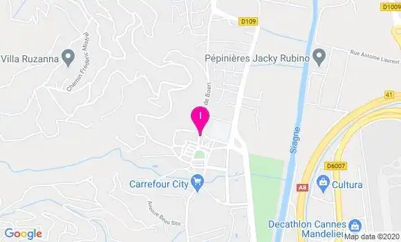 Localisation Josiane Laredo Coulie