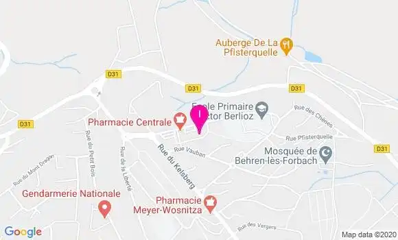 Localisation Deborah Spano