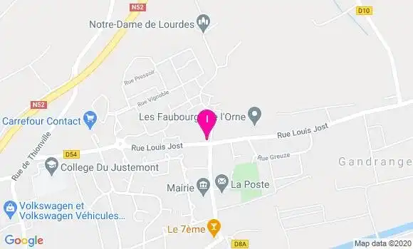 Localisation Sandrine Perrotin