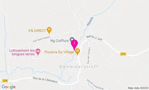 Localisation Lorraine Waris