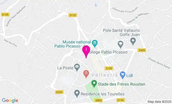 Localisation Hassina Touati