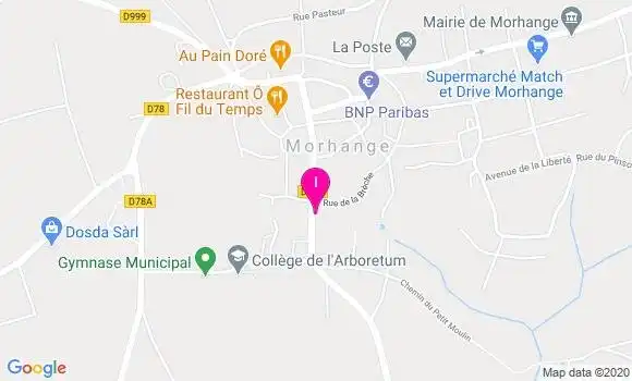 Localisation Christelle Watier