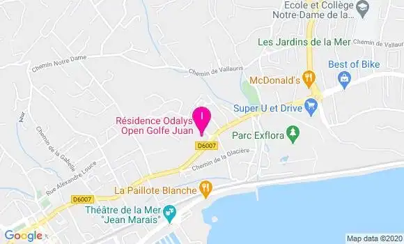 Localisation Servane Danton