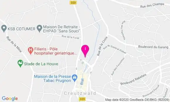 Localisation Virginie Wanny