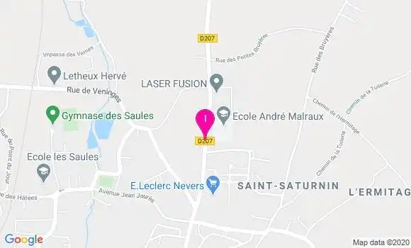 Localisation Celine Denegre