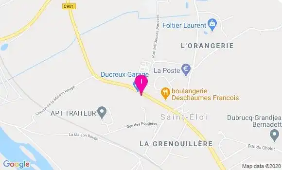 Localisation Virginie Poidevin
