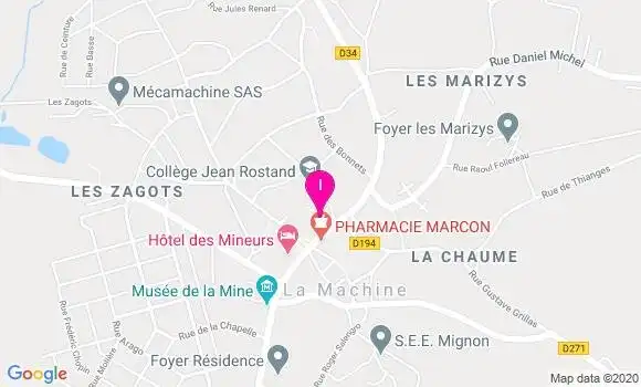 Localisation Brigitte Boulier