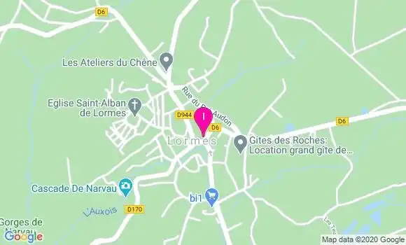 Localisation Amandine Cerignat