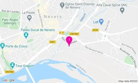 Localisation Isabelle Quatresous