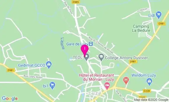Localisation Isabelle Braud