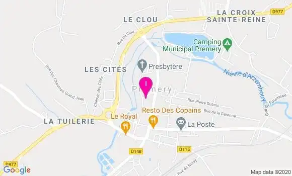 Localisation Isabelle Foltier