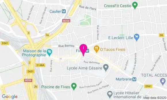 Localisation Hakima Bouchouaf