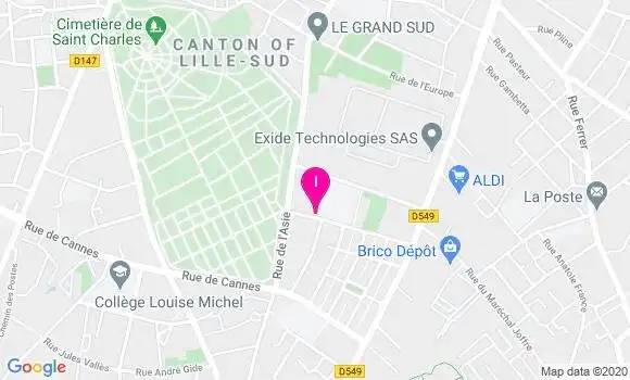 Localisation Amel Boularaoui