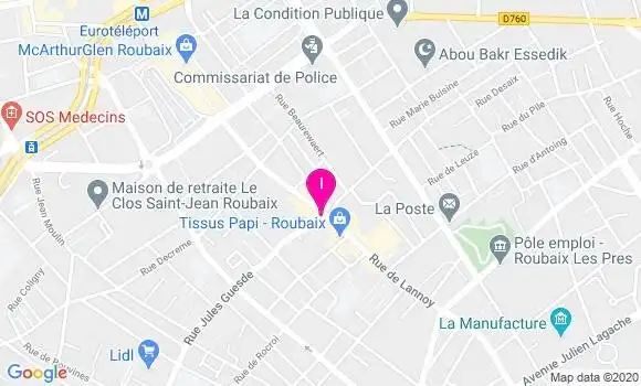 Localisation Corinne Carlier