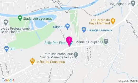 Localisation Sandrine Walle