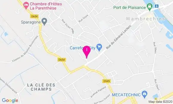 Localisation Juliette Vaucelle