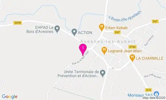 Localisation Severine Prouveur