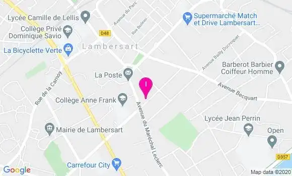 Localisation Sophie Flament