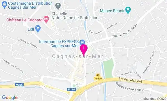 Localisation Marie Helene Caro