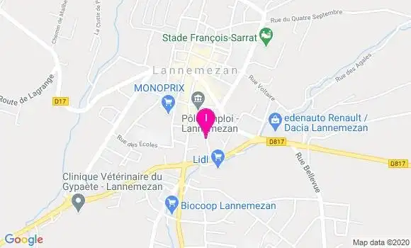 Localisation Virginie Heimann