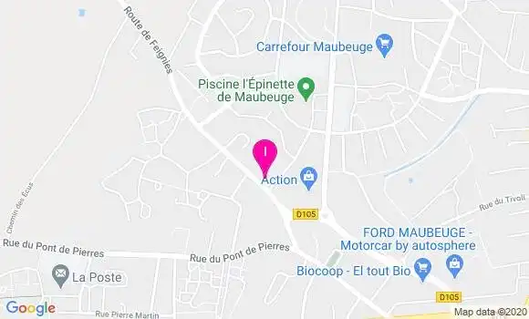 Localisation Emilie Marechalle