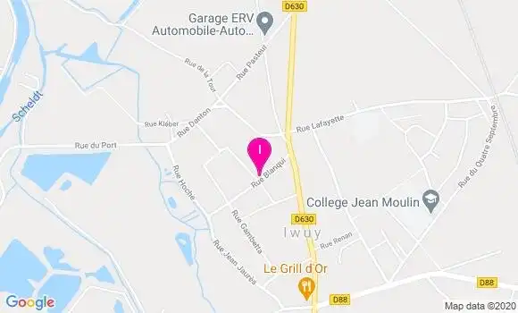 Localisation Anne Florence Houriez