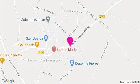 Localisation Marie Gambiez