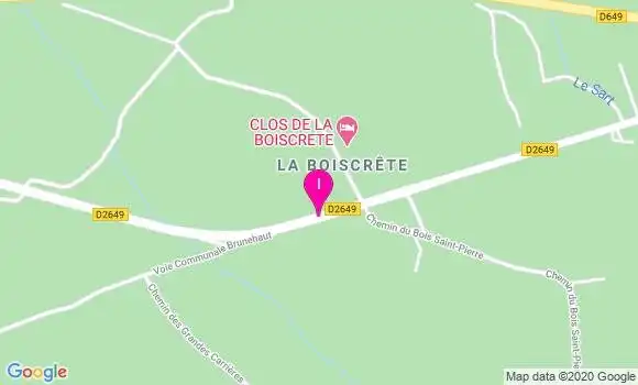 Localisation Murielle Cousin
