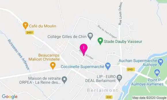 Localisation Wilfrid Petit