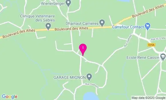 Localisation Marie Laurence Brenek