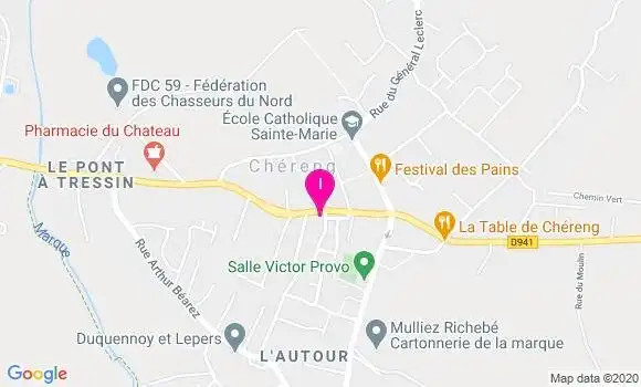 Localisation Virginie Thooris