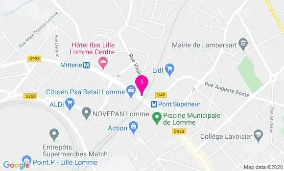 Localisation Bastien Caenen