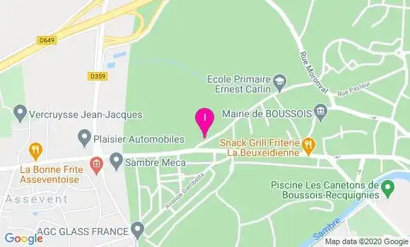 Localisation Brigitte Marechal