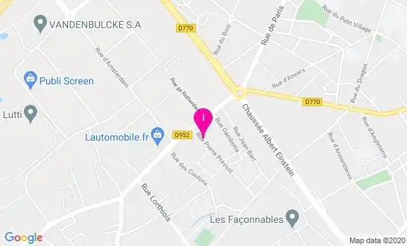 Localisation Charlotte Saloppe