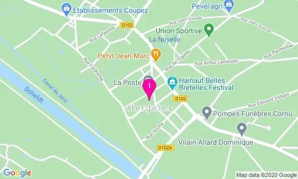Localisation William Mouys