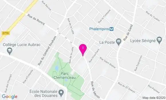 Localisation Doriane Meurin