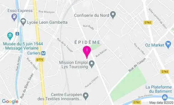 Localisation Zahia Khouane