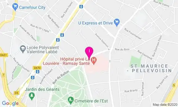 Localisation Magali Cadet