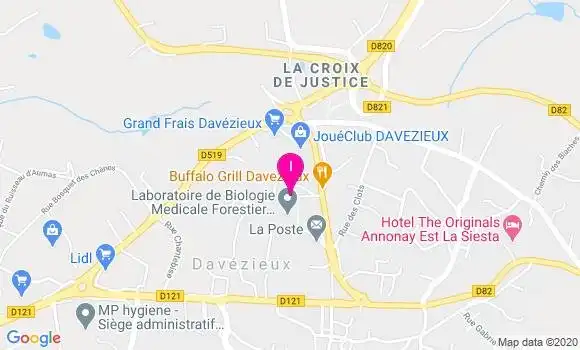Localisation Rejane Rancon