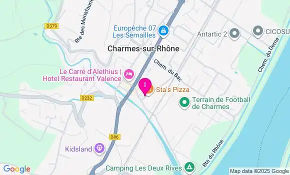 Localisation Estelle Scalbert