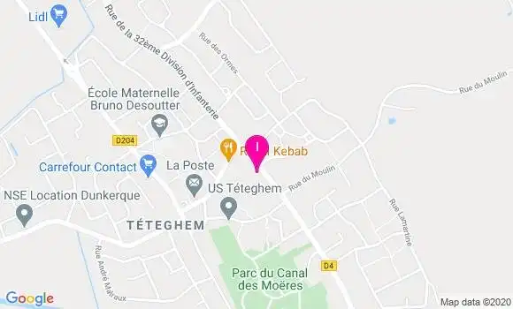 Localisation Franck Bordeyne