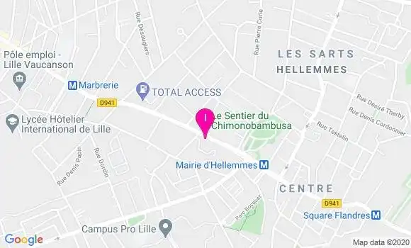 Localisation Elodie Cornille